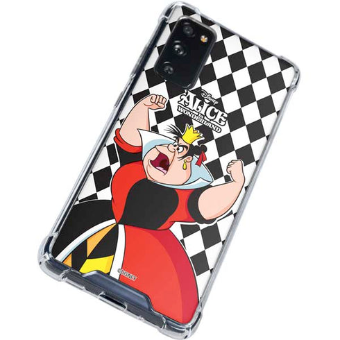 Disney Alice in Wonderland Queen of Hearts Off with their Head! Galaxy S20 FE Clear Case